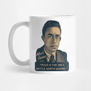 Albert Camus Portrait and Quote Mug